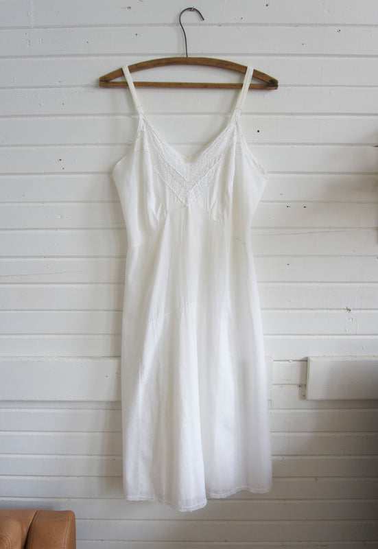 Vintage Artemis Cotton Batiste Slip