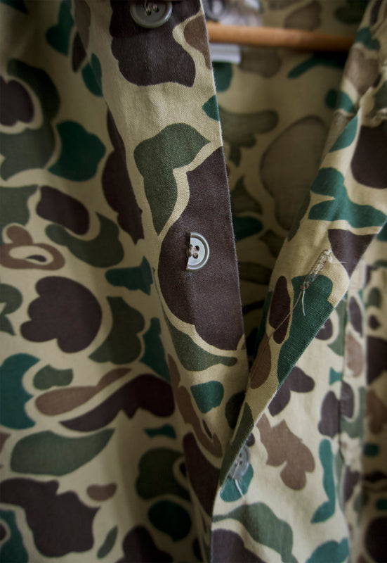 Vintage 70's Black Sheep Duck Camo Outer Shirt