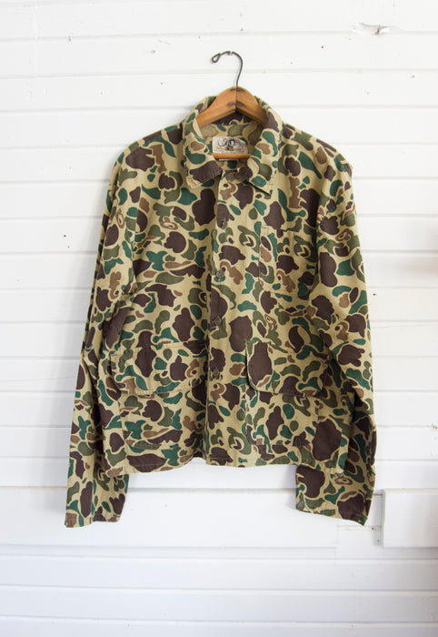 Vintage 70's Black Sheep Duck Camo Outer Shirt