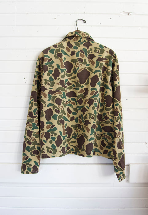 Vintage 70's Black Sheep Duck Camo Outer Shirt