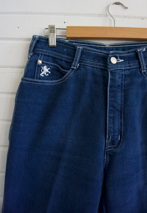 Idylwild Vintage Braxton Dark Denim Stretch Jeans