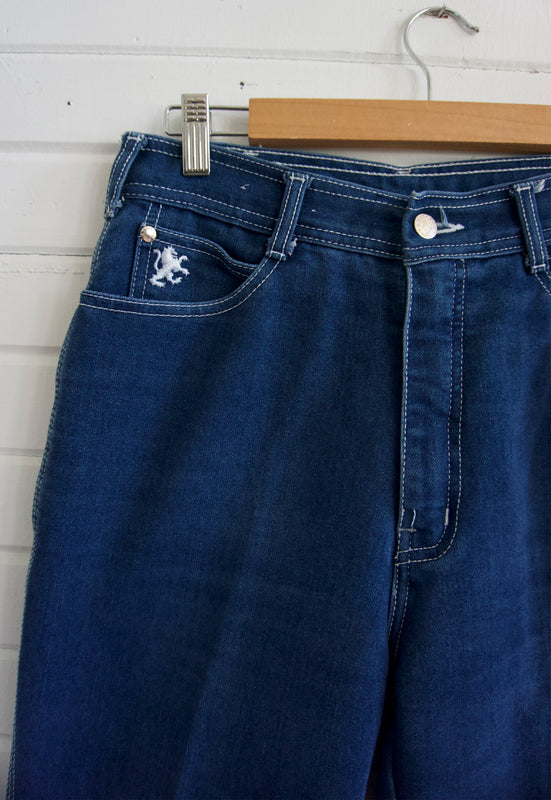 Idylwild Vintage Braxton Dark Denim Stretch Jeans