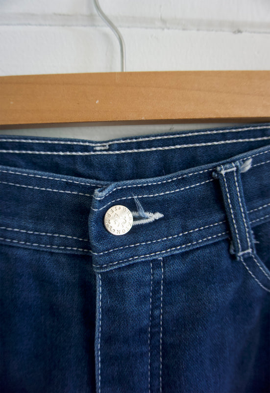 Idylwild Vintage Braxton Dark Denim Stretch Jeans