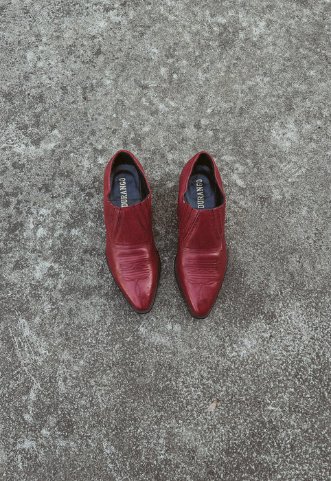 Idylwild Vintage Brick Red Durango Shoes