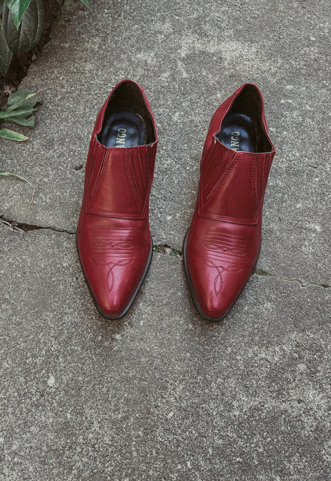 Idylwild Vintage Brick Red Durango Shoes