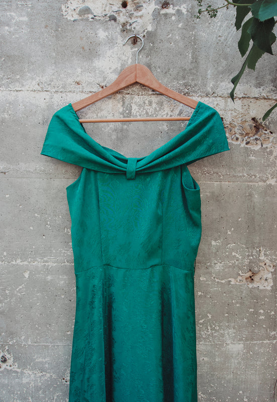 Idylwild Vintage Jungle Green 1950's Party Dress