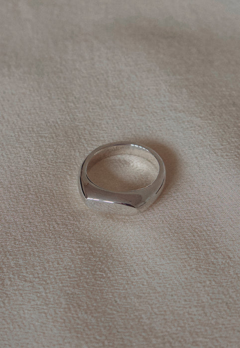 Sterling Silver Idylwild Slim Signet Ring