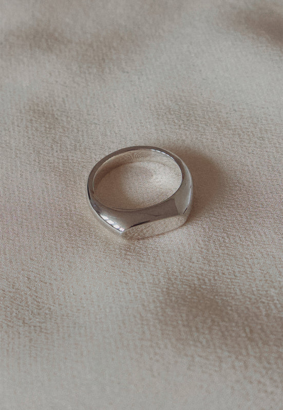 Sterling Silver Idylwild Slim Signet Ring