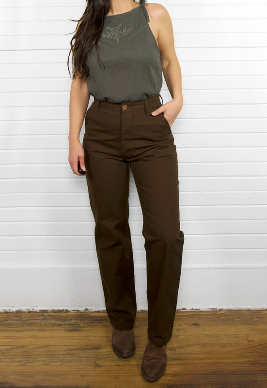 Idylwild Vintage Americana Inspired Saddleback Palomino Pants Christie Araujo