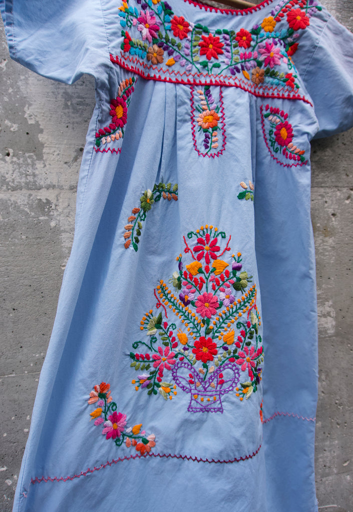 Children's Vintage Sky Puebla Dress 8/10 y.o. – Idylwild