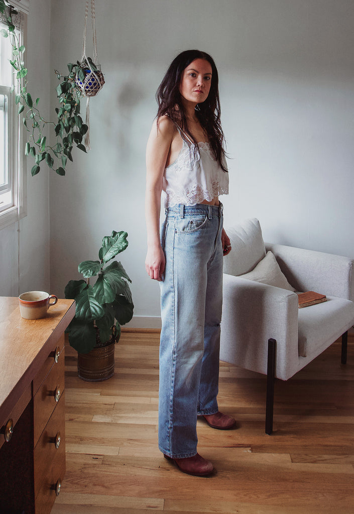 Light Wash Straight Leg Vintage Levi s Idylwild