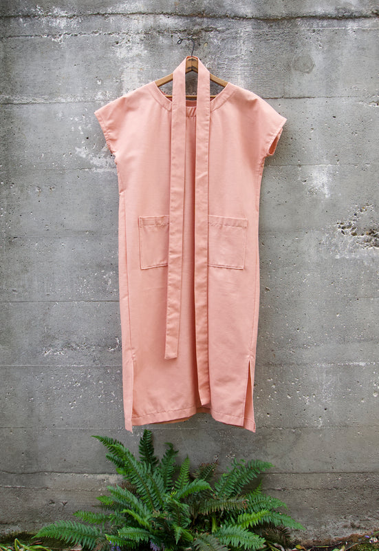 Idylwild Vintage Homemade Peach House Dress