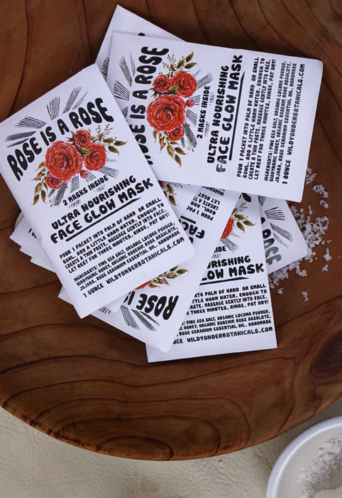 Rose is a Rose Face Glow Salt Mask