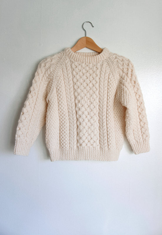 Shrunken Vintage Fisherman's Sweater