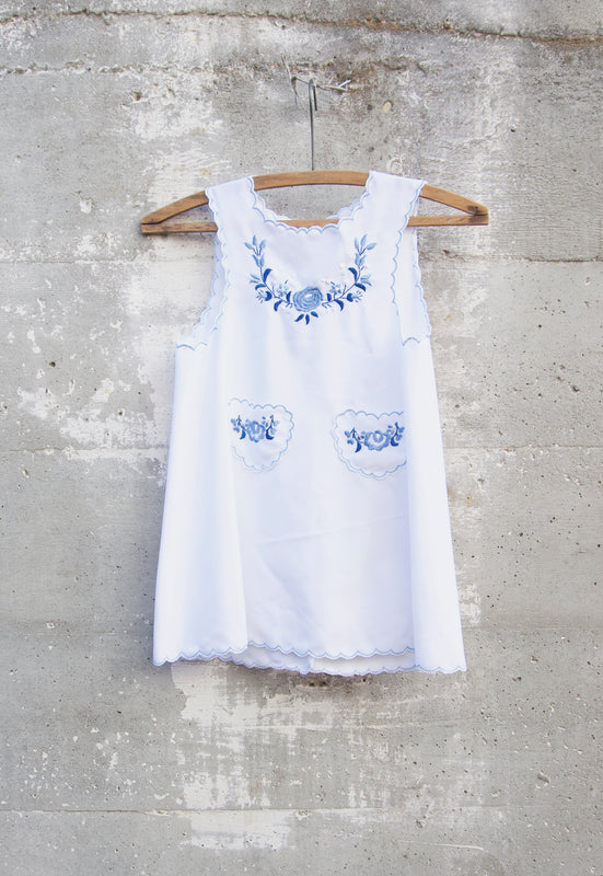 Hungarian Children's Girls Cotton Vintage Dress Size 5