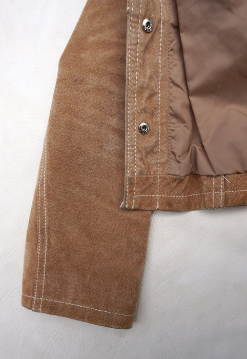 Idylwild Vintage Perfect Suede Caramel Jacket