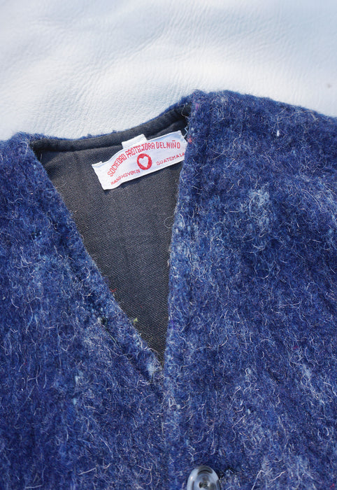 Vintage Felted Guatemalan TODDLER Vest 2/3 y.o.