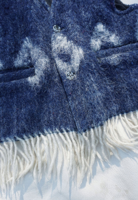 Vintage Felted Guatemalan TODDLER Vest 2/3 y.o.