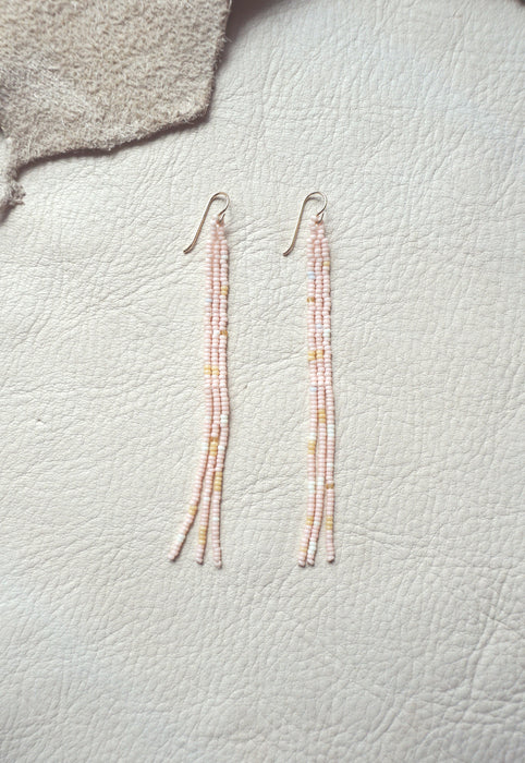 Studio Oma Long Beaded Earrings