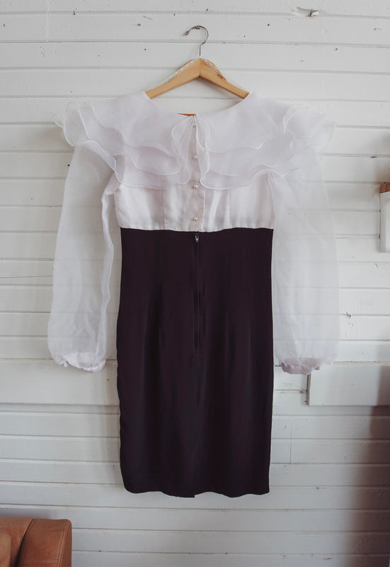 Vintage 90s Froufrou Dress