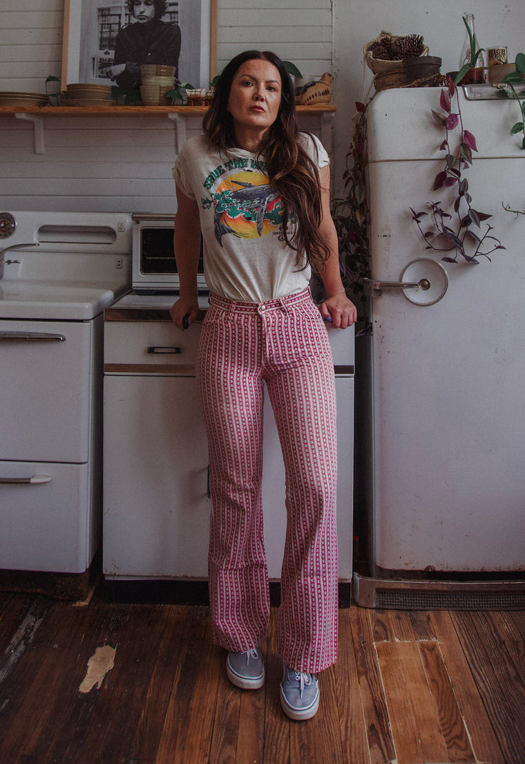 RARE Vintage 1970's 'Big E' Levi's for Gals Bell Bottoms