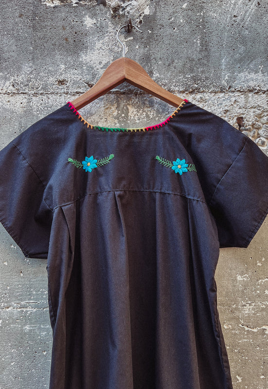 Vintage Black Pueblo Dress Idylwild Vintage Black Pueblo Dress Idylwild