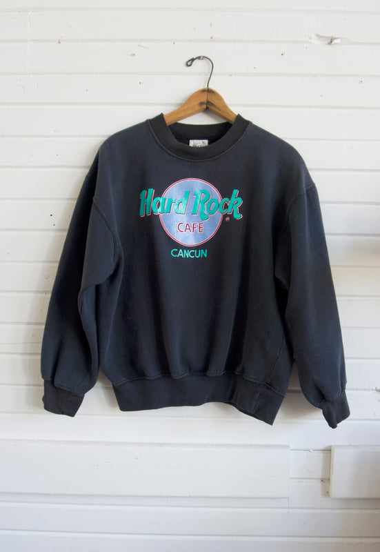 Vintage Hard Rock Cafe Faded Y2K Sweatshirt