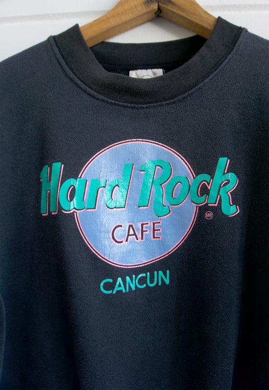 Vintage Hard Rock Cafe Faded Y2K Sweatshirt