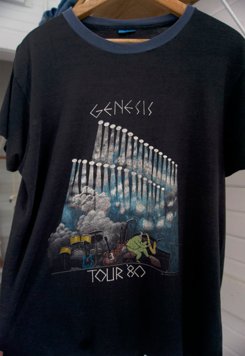 Christie Araujo Idylwild Vintage Genesis Band Tour Tee 1980 Duke Tour