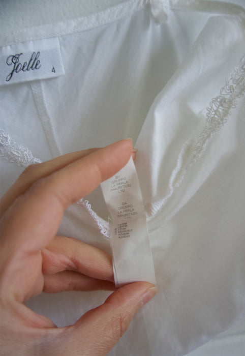 Joelle La Perla Cotton Voile Slip Size 4