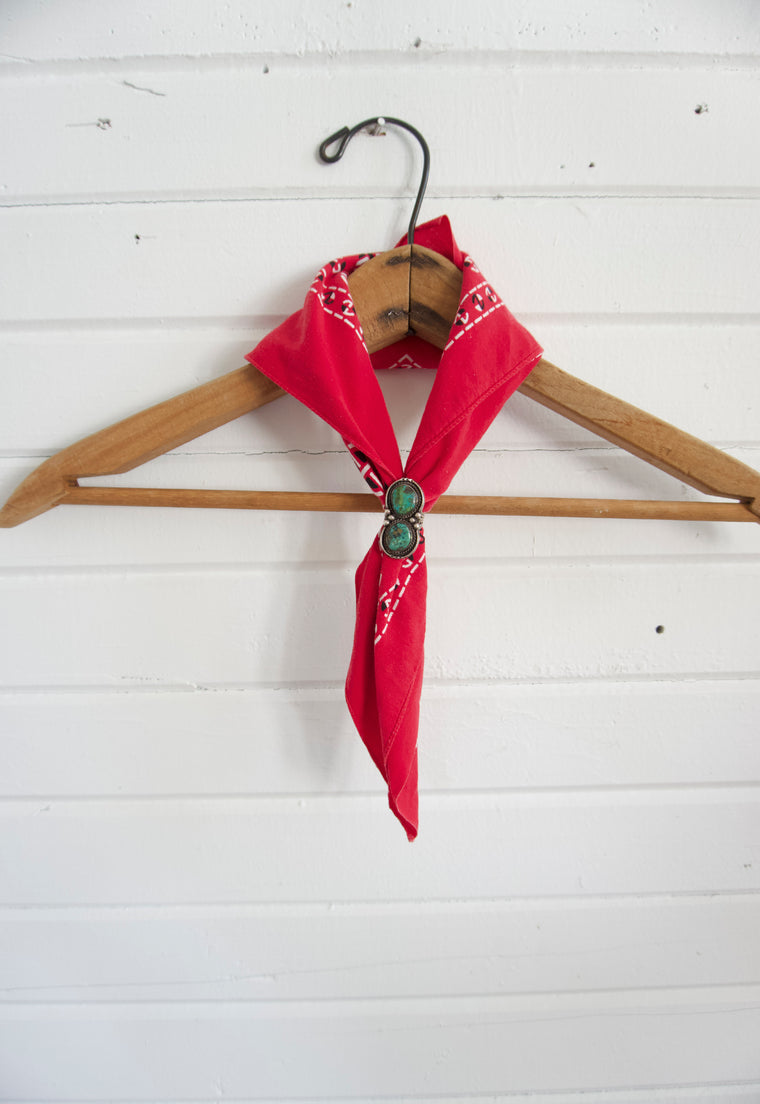 1960's Vintage MCM Ranch Bandana