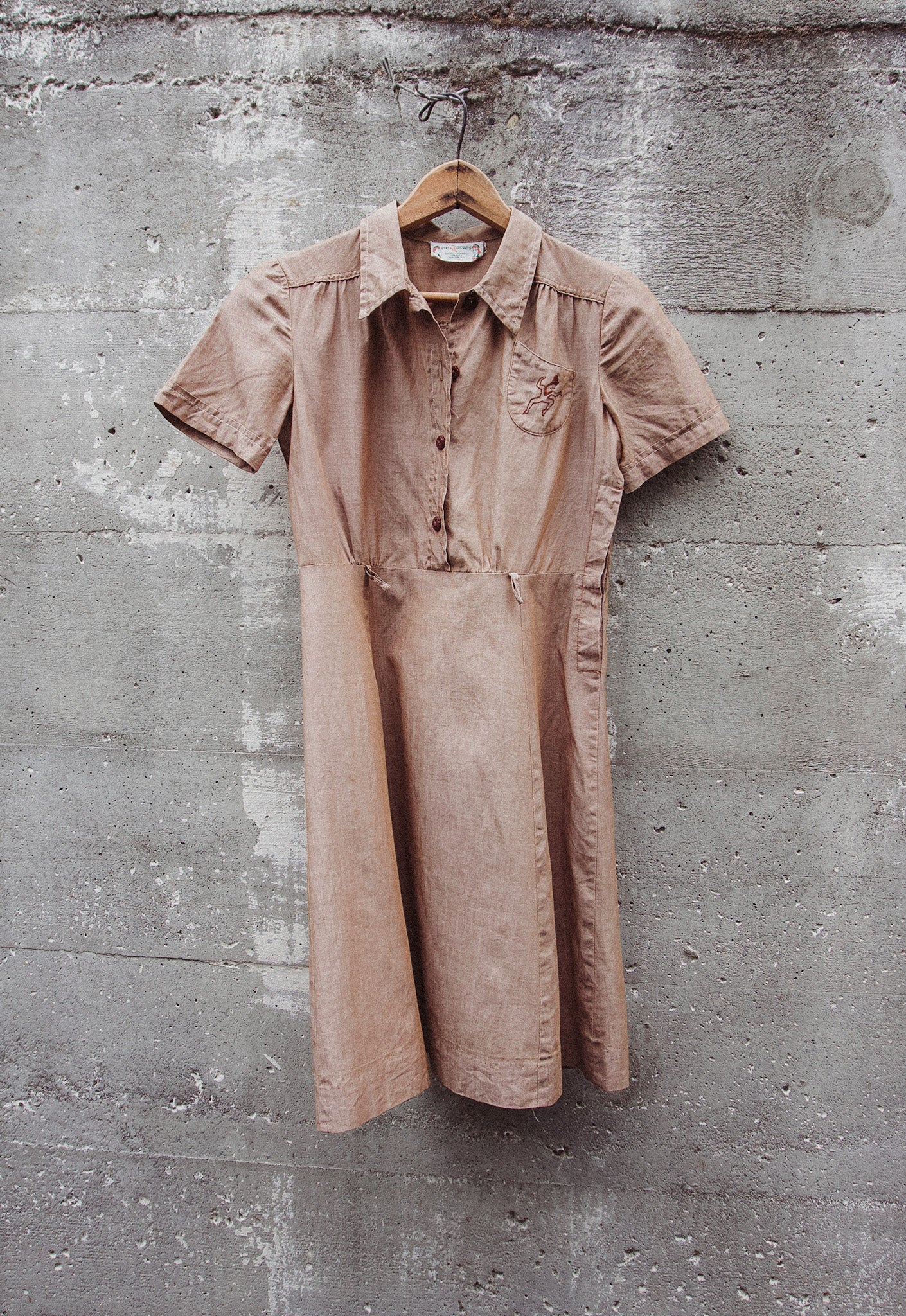 1940s vintage girl scouts brownie uniform