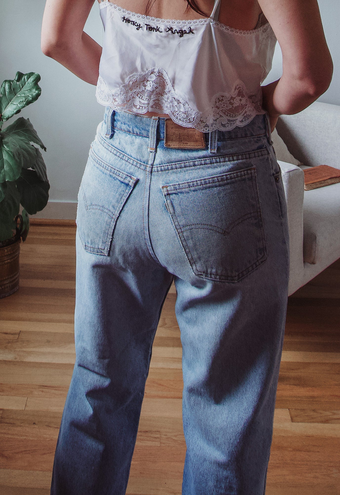 Light Wash Straight Leg Vintage Levi s Idylwild