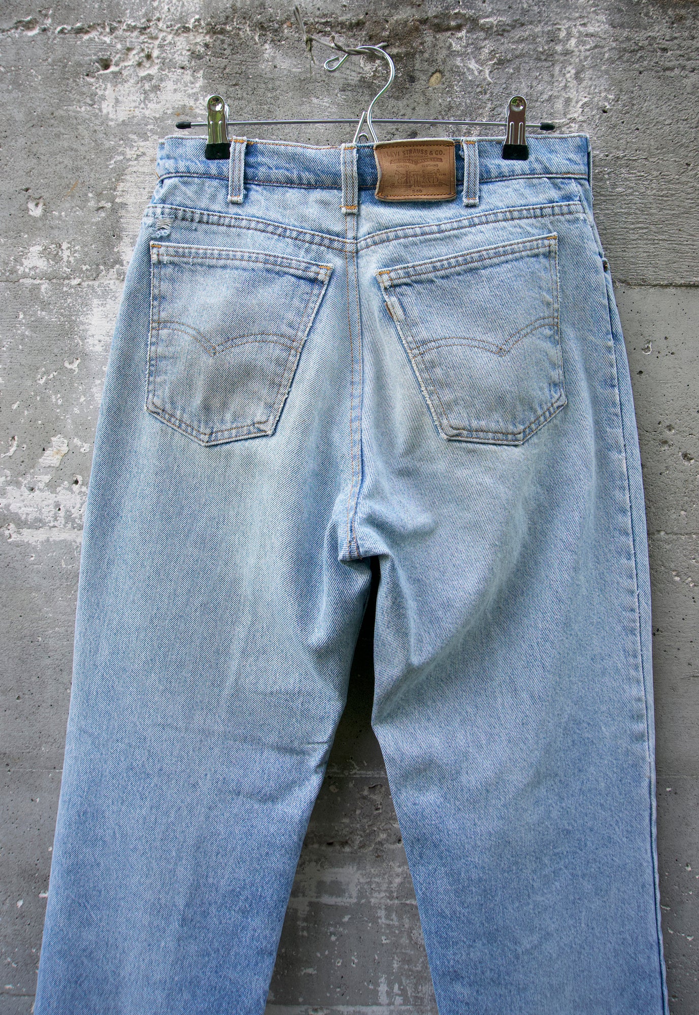 Vintage levi's straight leg hot sale