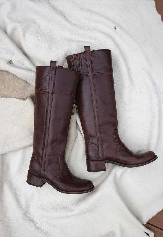 Idylwild Vintage Second Hand Tall Equestrian Riding Boots Made in Spain