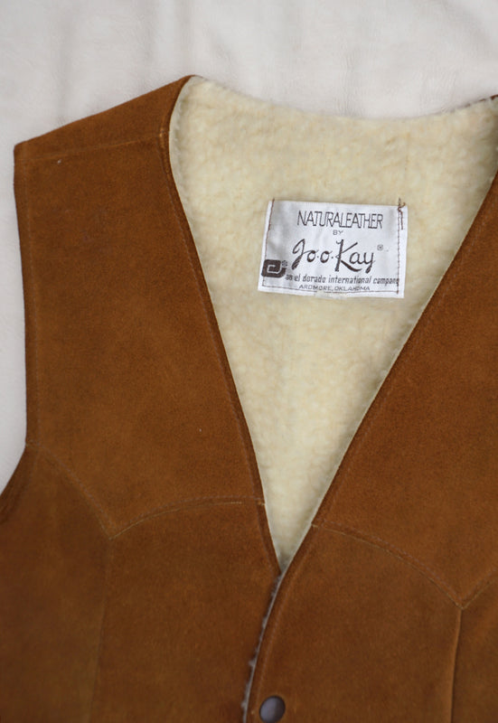 Idylwild Vintage Men's Western Leather Vest