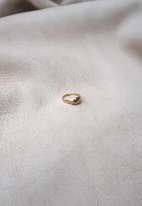 Mountainside Made Jewelry Brass Cairo Bump Pinky Ring